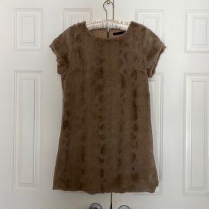 Short Sleeve Teddy Dress with Valentine Hearts Design